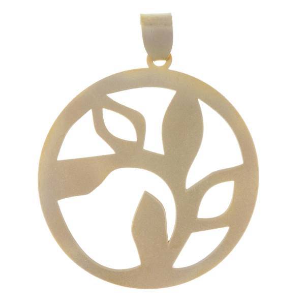 آویز گردنبند طلا 18 عیار پندار گلد مدل AG43، Pendar Gold AG43 Gold Necklace Pendant Plaque