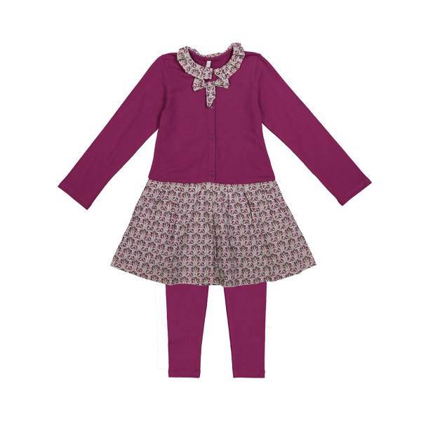 ست پیراهن و شلوار دخترانه مایورال مدل MA 471688، Mayoral MA 73388 Dress And Pants For Girls