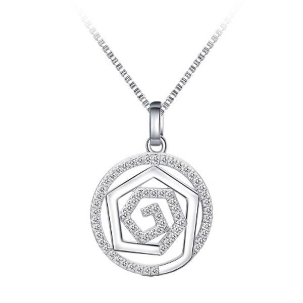 گردنبند نقره شهر جواهر مدل SJ-N050، Shahrejavaher SJ-N050 Silver Necklace