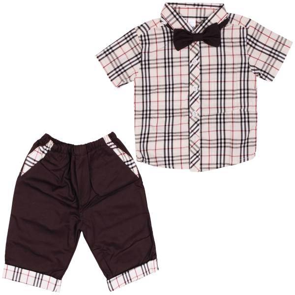 ست لباس پسرانه چیلدهود مدل 10179، Childhood 10179 Baby Boy Clothing Set