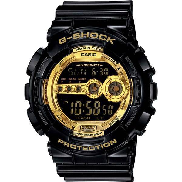 ساعت مچی دیجیتالی مردانه کاسیو جی شاک GD-100GB-1DR، Casio G-Shock GD-100GB-1DR