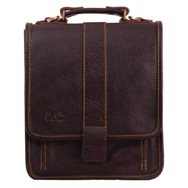 کیف دوشی چرم طبیعی شهر چرم مدل 3-111251، Leather City 111251-3 Leather Shoulder Bag