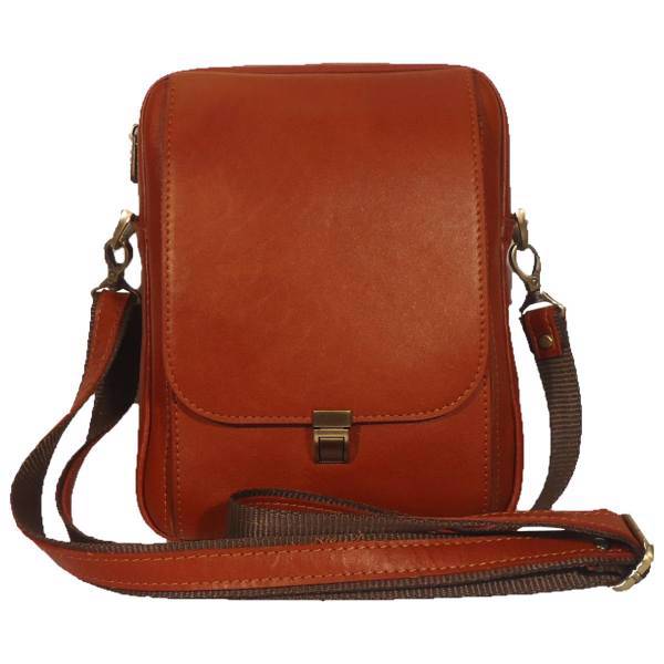 کیف رو دوشی چرم مردانه سالار مدل E140-L