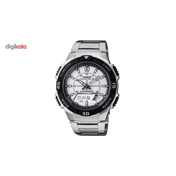 ساعت مچی عقربه ای مردانه کاسیو مدل AQ-S800WD-7EVDF، Casio AQ-S800WD-7EVDF Watch For Men