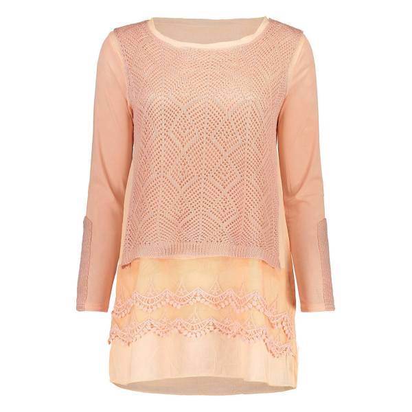 بلوز نخی آستین بلند زنانه، Women Cotton Long Sleeve Blouse