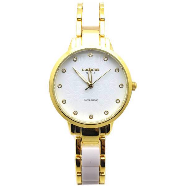 ساعت مچی عقربه ای زنانه لاروس مدل LW-N308-Gold، Laros LW-N108-Gold Watch For Women