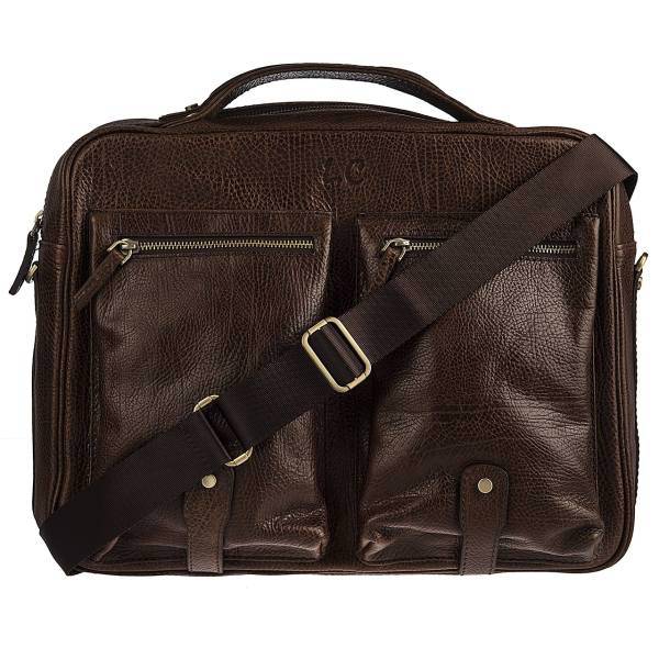 کیف اداری مردانه شهر چرم مدل 6-1110216، Leather City 1110216-6 Office Bag For Men