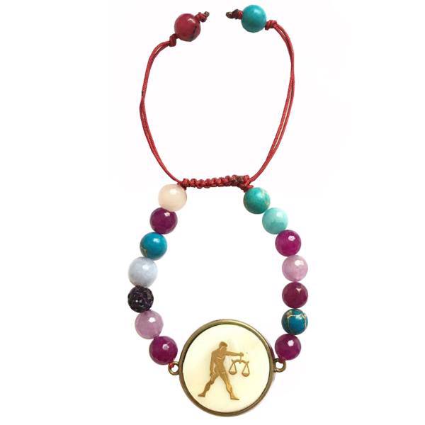دستبند عودماه تولد مهر مدل 100019، Mehr Birth Month Oood 100019 Bracelet