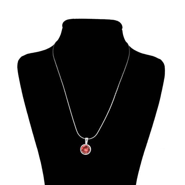 گردنبند الیور وبر مدل Simple Padparadscha Cry 11329-542، Oliver Weber Simple Padparadscha Cry 11329-542 Necklace