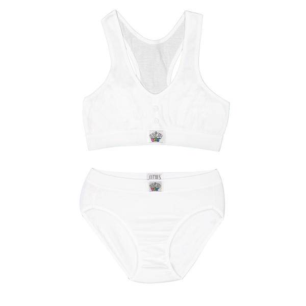 نیم تنه و شورت دخترانه فانتوم مدل 29، Fantom 29 Underwear set For Girls