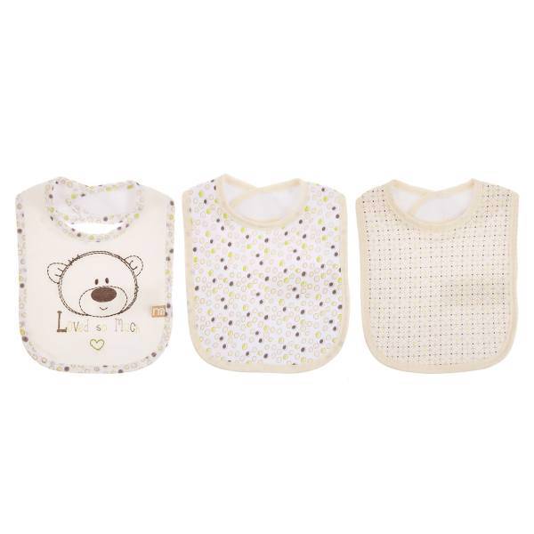 پیشبند مادرکر مدل80203 بسته 3 عددی کد 1412.2، Mothercare 80203 3pcs Baby Bib