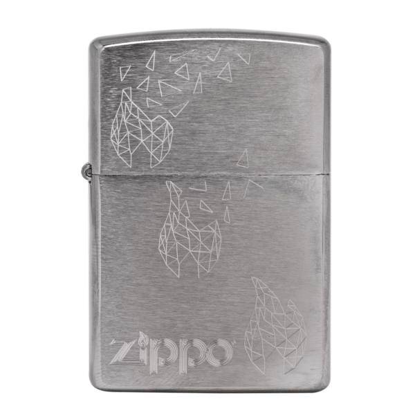 فندک زیپو مدل Zippo Cubism کد 29444، Zippo Zippo Cubism 29444 Lighter