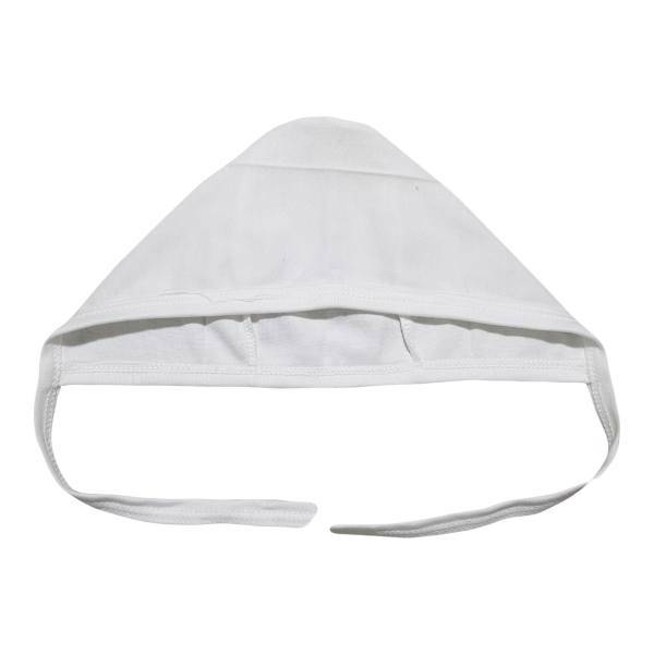 کلاه نوزادی برند پرنسس مدل WHITE-11، BABY HAT PRINCESS BRAND WHITE