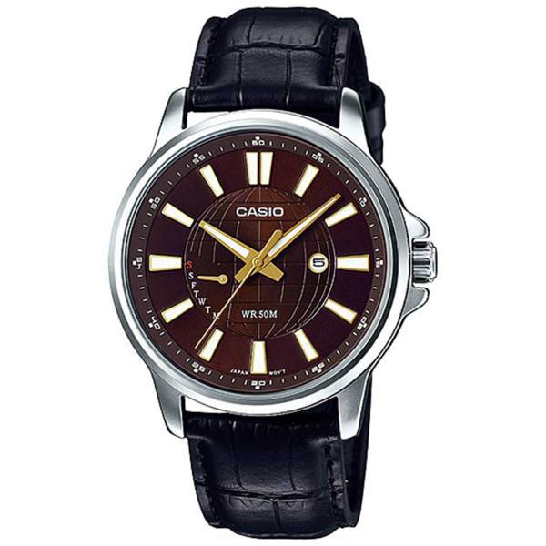 ساعت مچی عقربه ای مردانه کاسیو مدل MTP-E137L-5AVDF، Casio MTP-E137L-5AVDF Watch For Men