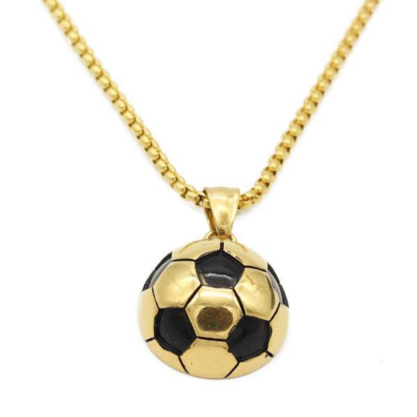 گردنبند لوکسین طرح توپ فوتبال مدل N591، Loxin Football ball N591 Necklace