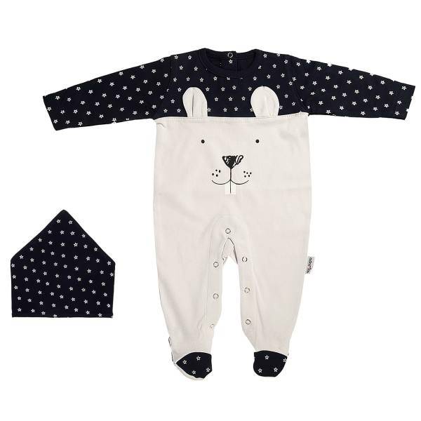 ست لباس پسرانه آدمک مدل 130201N، Adamak 130201N Baby Boy Clothing Set