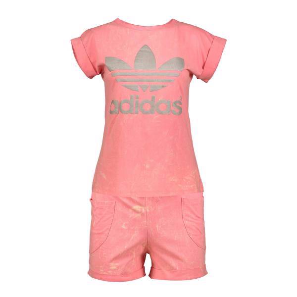 ست تی شرت و شلوارک زنانه مودی سف مدل 15، Modisaf 15 T-Shirt And Shorts For Women