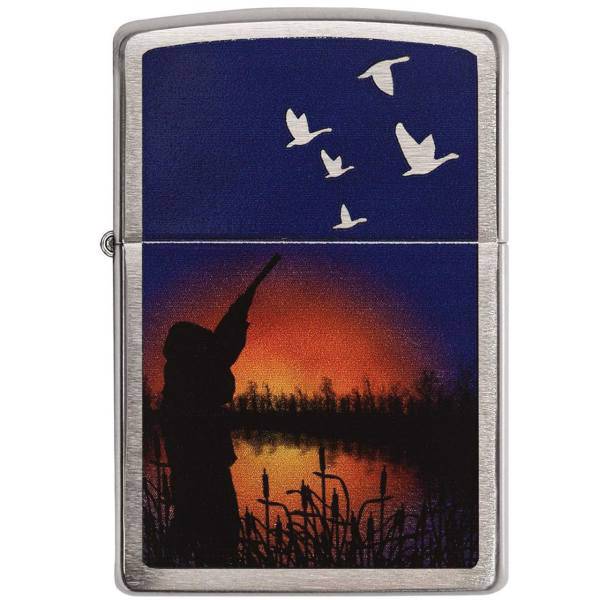 فندک زیپو مدل Duck Hunting کد 29076، Zippo Duck Hunting 29076 Lighter