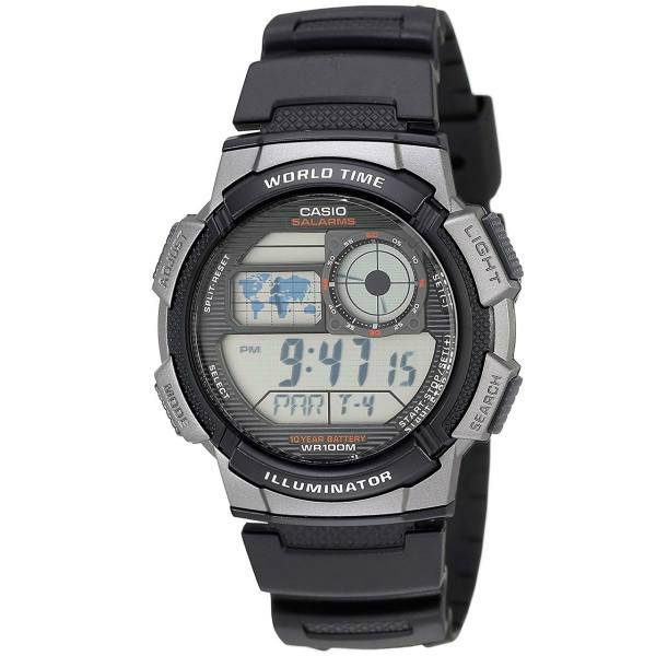 ساعت مچی دیجیتال مردانه کاسیو مدل AE-1000W-1BVDF، Casio AE-1000W-1BVDF Digital Watch For Men