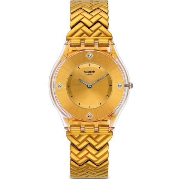 ساعت مچی عقربه ای زنانه سواچ مدل SFE106G، Swatch SFE106G Watch For Women