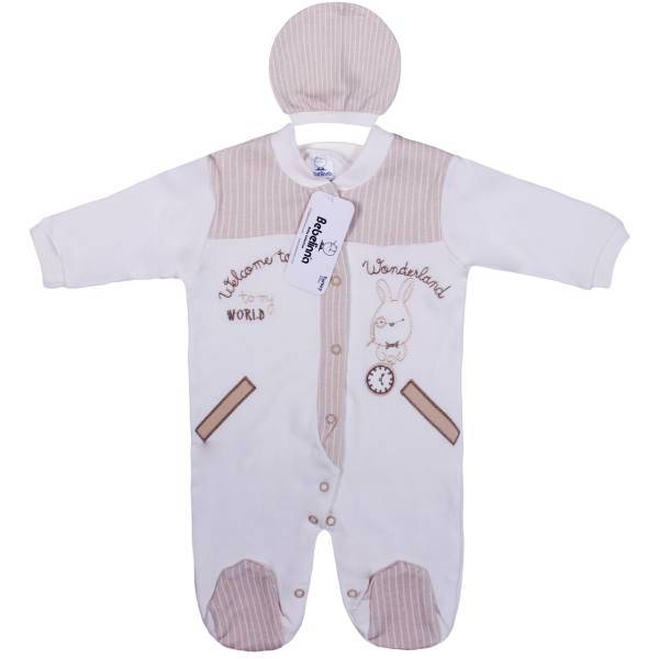 ست لباس نوزادی ببلینا مدل Penye tulum، Bebelinna Penye tulum Baby Clothing Set