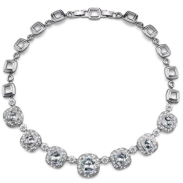 گردنبند الیور وبر مدل اعتبار 001-9295، Oliver Weber 9295-001 Authentic Crystal Necklace