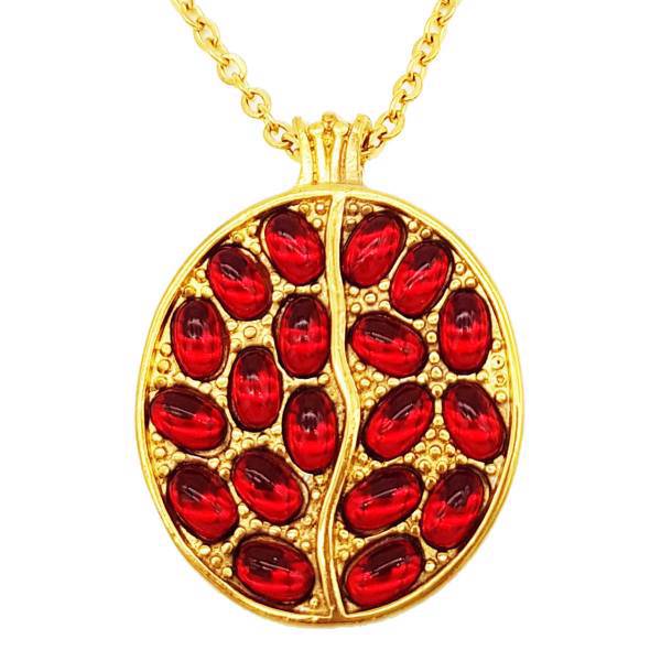 گردنبند شهر شیک طرح انار مدل G122، Shahr Shik G122 Pomegranate Necklace