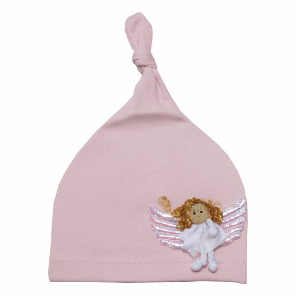 کلاه گرد نوزادی مینی داملا مدل 8046Pink، Mini Damla 8046Pink Baby Hat