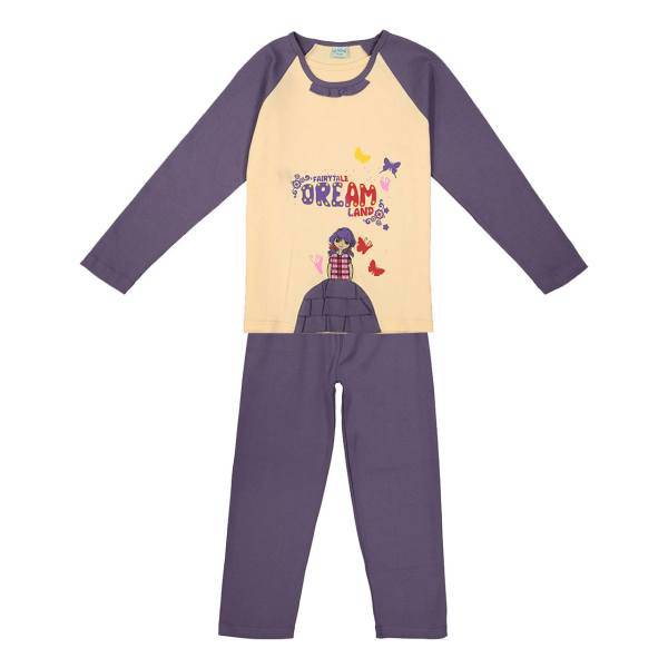 ست تی شرت و شلوار دخترانه حامیلا مدل 1567، Hamila 1567 T-shirt And Pants Set For Girls