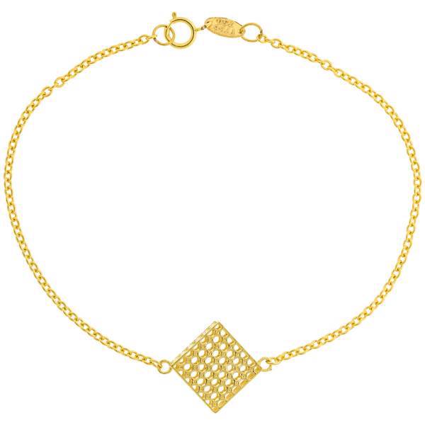 دستبند طلا 18 عیار ماهک مدل MB0218، Maahak MB0218 Gold Bracelet