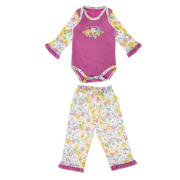 ست لباس نوزادی آدمک مدل ‏‏772001، Adamak 772001 Baby Clothes Set