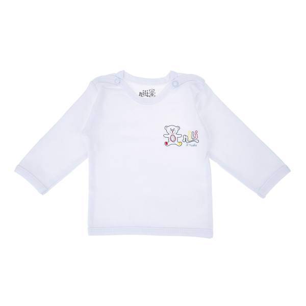 تی شرت آستین بلند نوزادی نیلی مدل Little Bear، Nili Little Bear Baby T Shirt With Long Sleeve