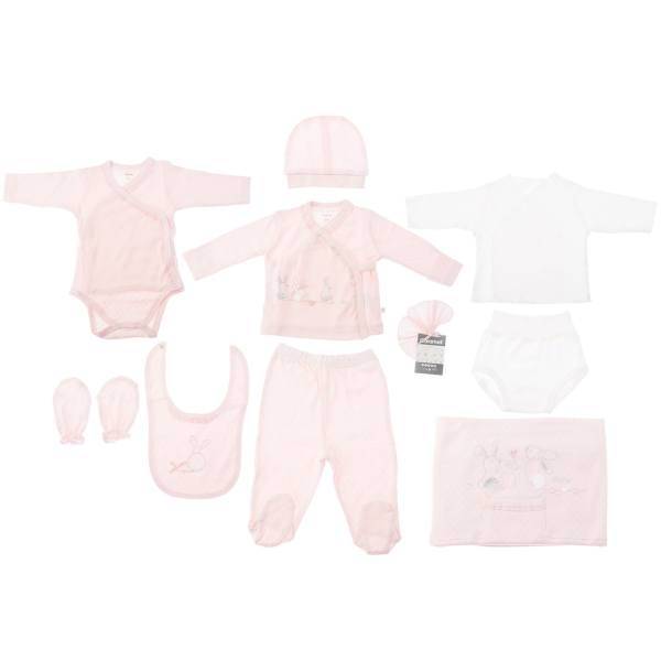 ست لباس نوزادی کارامل مدل ZK2061S، Caramell ZK2061S Baby Clothes Set