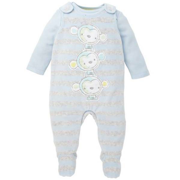 ست سرهمی و تی‌شرت مادرکر مدل E1876، Mothercare E1876 Patch Clothes And T Shirt