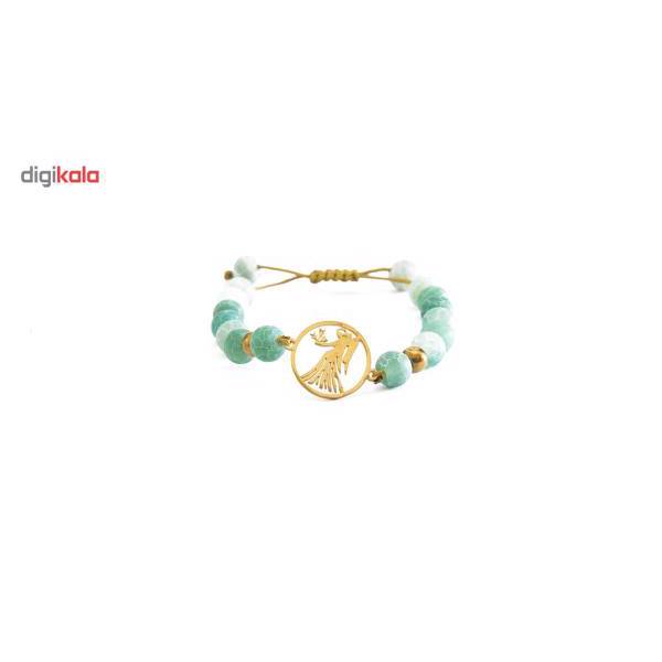 دستبند نوژین مدل شهریور سبز، Nojin Shahrivar Green Bracelet