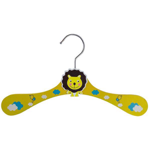 چوب لباسی چوبی مدل Yellow Lion، Yellow Lion Clothes Hanger Woody