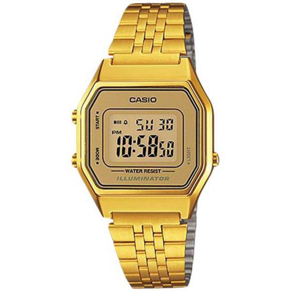 ساعت مچی دیجیتالی زنانه کاسیو مدل LA680WGA-9DF، Casio LA680WGA-9DF Watch For Women