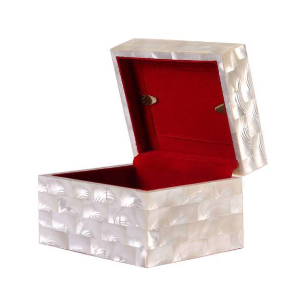 جعبه جواهرات صدفی افق کد 000600، Ofogh 000600 Pearl Jewellery Box