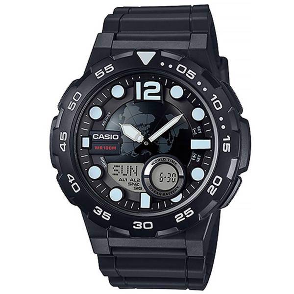 ساعت مچی عقربه ای مردانه کاسیو مدل AEQ-100W-1AVDF، Casio AEQ-100W-1AVDF Watch For Men