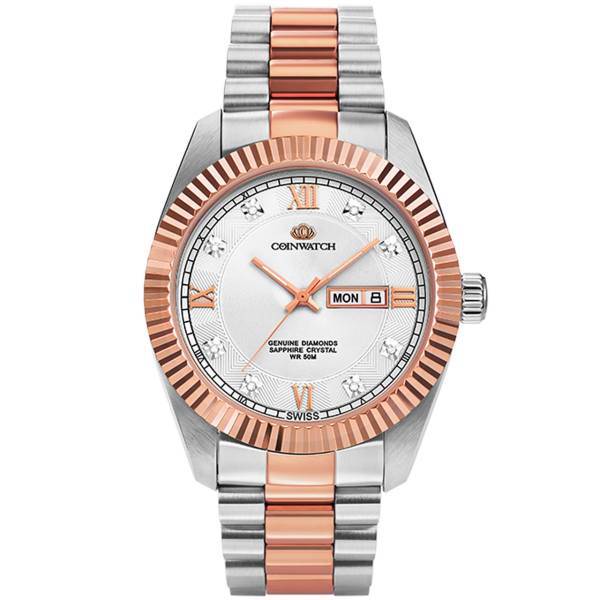 ساعت مچی عقربه ای مردانه کوین واچ مدل C129RSV، Coinwatch C129RSV Watch For Men