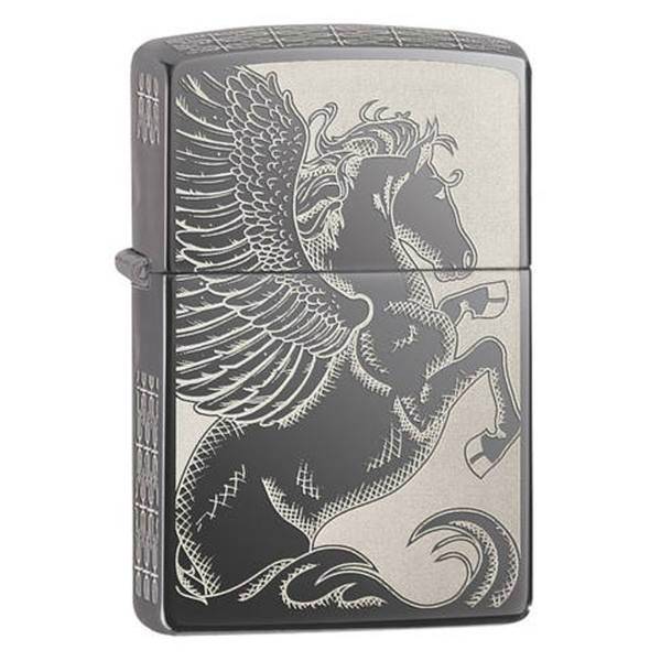 فندک زیپو مدل Pegasus کد 28802، Zippo Pegasus 28802 Lighter