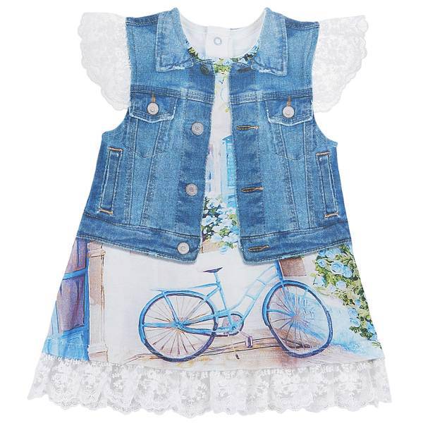 پیراهن دخترانه کیتی کیت مدل 11234، KitiKate 11234 Baby Girl Shirt