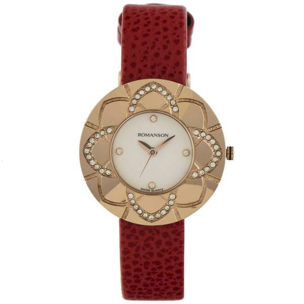 ساعت مچی عقربه ای زنانه رومانسون مدل RL1265TL2RM16R، Romanson RL1265TL2RM16R Watch For Women