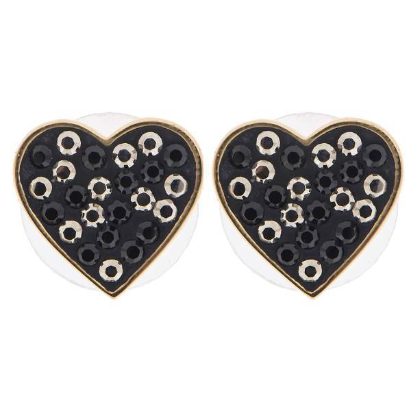 گوشواره الیور وبر مدل Lucky Heart Gold Metallic 22415G، Oliver weber Lucky Heart Gold Metallic 22415G Earring