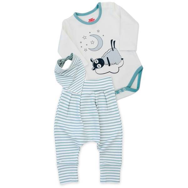 ست لباس پسرانه بیبی کرنر مدل 3086، Baby Corner 3086 Baby Boy Clothing Set