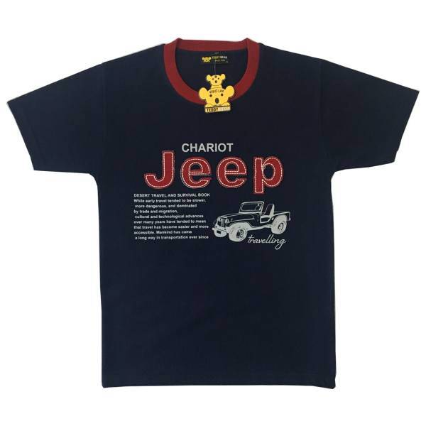 تی شرت پسرانه خرس کوچولو مدل Jeep کد 03