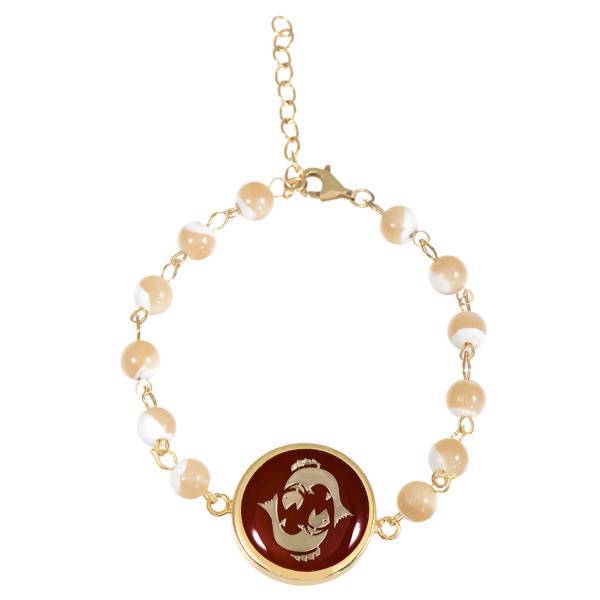 دستبند طلا 18 عیار ماهک مدل MB0132، Maahak MB0132 Gold Bracelet