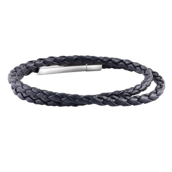 دستبند چرمی آتیس کد I900SSLV، Atiss I900SSLV Leather Bracelet