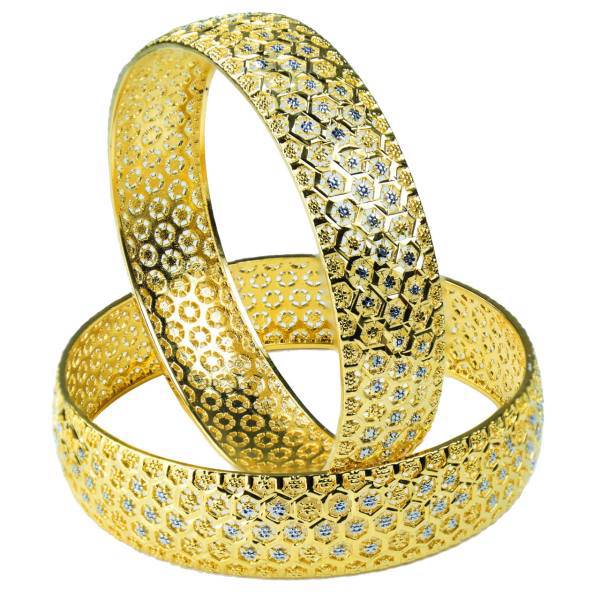النگو شهر شیک مدل D308 بسته 2 عددی، Shahr Shik D308 Bracelets Pack Of 2