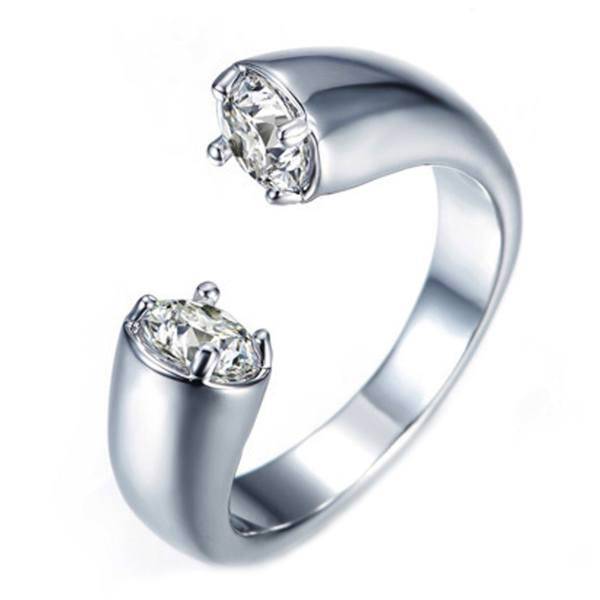 انگشتر گالری شمرون مدل چاکدار کد RNG276S0